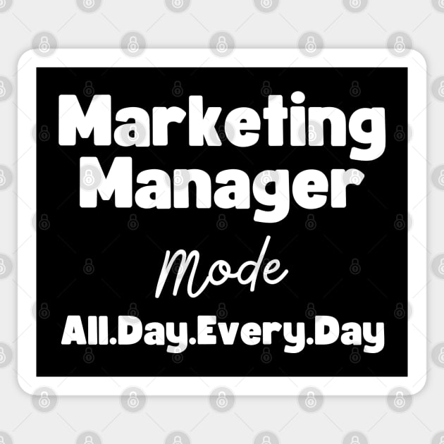 Marketing Manager Gift Sticker by HobbyAndArt